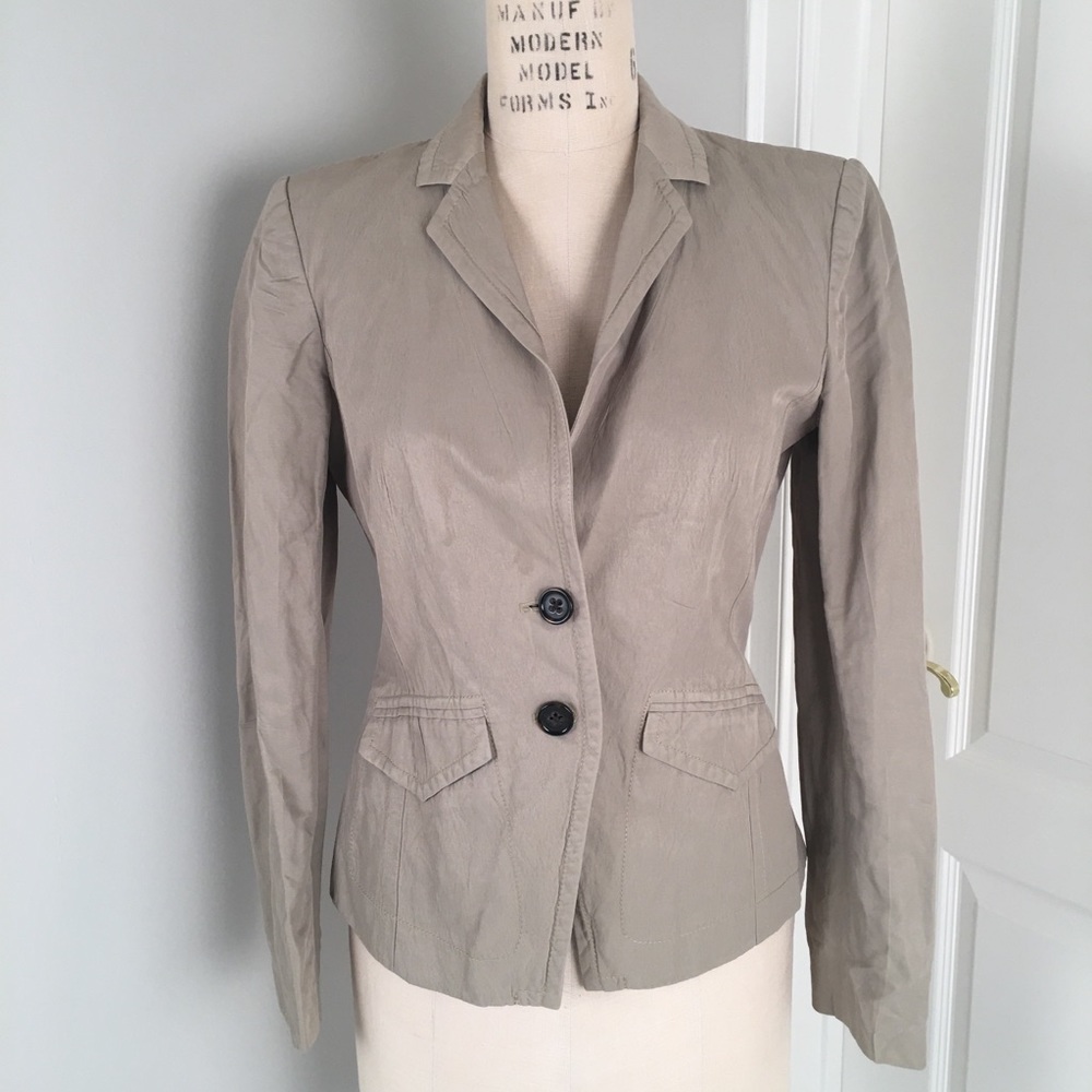 Banana Republic Rumpled Blazer